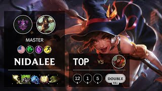 Nidalee Top Vs Wukong - Na Master Patch 10.13