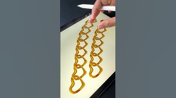 Chain brushes for Procreate #procreatebrushes #procreate #etsyseller #surfacepatterndesign