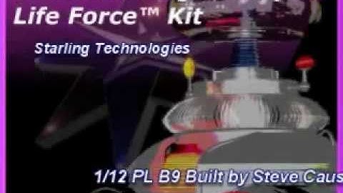 Lost in Space 1/12 scale B9 Robot.wmv