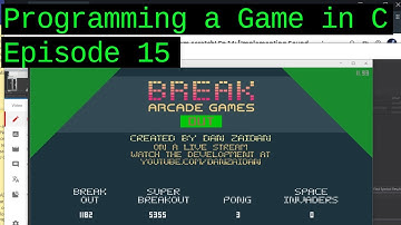 Making a game in C from scratch! Ep 15: [Better Menu, Gameplay HUD, Text Drawing]