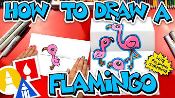 How To Draw A Flamingo Folding Surprise