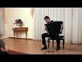 Angelis: Etude sur Chiquilin de Bachin by Piazzolla ACCORDEON Accordion Zharikov Жариков баян