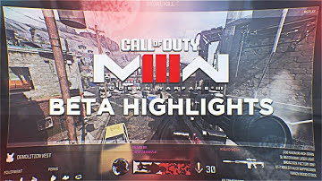 Modern Warfare 3 Sniping is AMAZING 🎯 (MWIII Beta Highlight Montage)