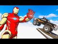 Crashing Cars Into IRON MAN - Teardown Mods Multiplayer
