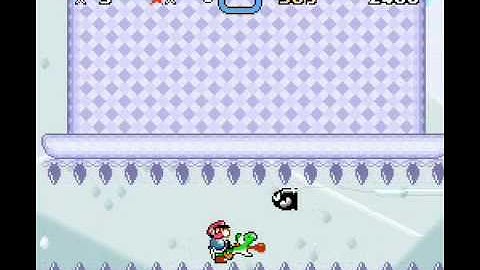 Custom SMW Level: Snowshroom Summit