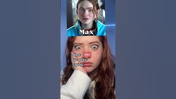 The biggest of plot twists LOL #strangerthings #sadiesink #maxmayfield #funny #comedy #vecna