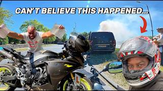 Yamaha R1 on a REAL Mod 2 Test What Can Go Wrong?
