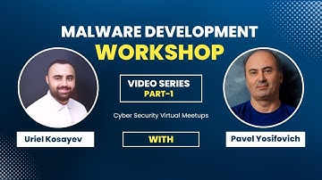 Watch Exclusive Video Series 👉 Malware Development Workshop, part 1