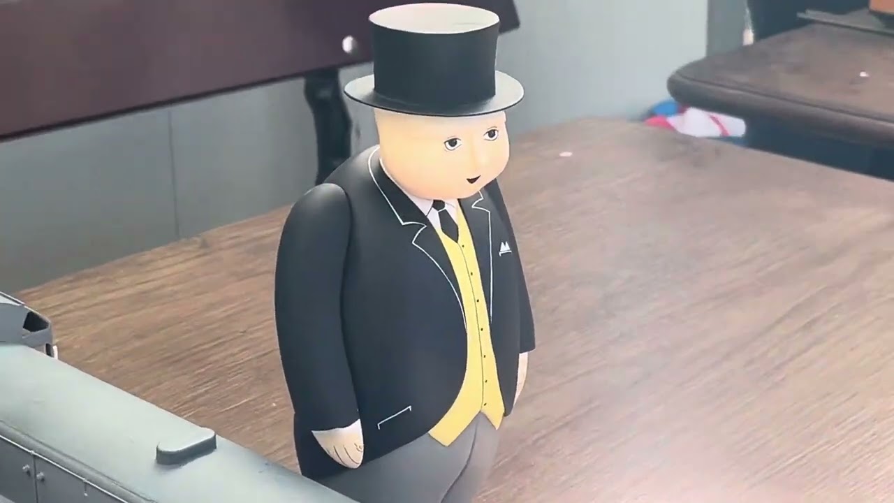 Sir Topham Hatt with Dennis and Thomas