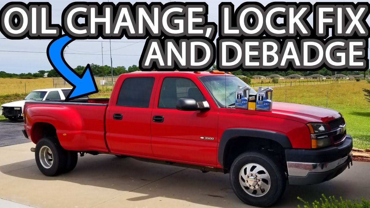 How To Change Oil In 8.1 Plus A Few Other Dually Fixes