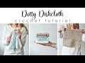 Dotty Dishcloth Crochet Tutorial - Free Crochet Dishcloth Pattern