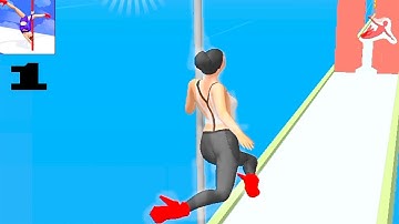 Pole Dance!  - Gameplay Part 1 All Levels1- 6 (Android, iOS)
