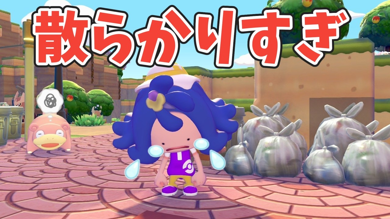 お片付けするために倉庫を作りたい　ぽこあポケモンLIVE