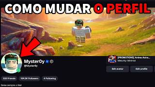 HOW TO CHANGE YOUR ROBLOX PROFILE BACKGROUND screenshot 3