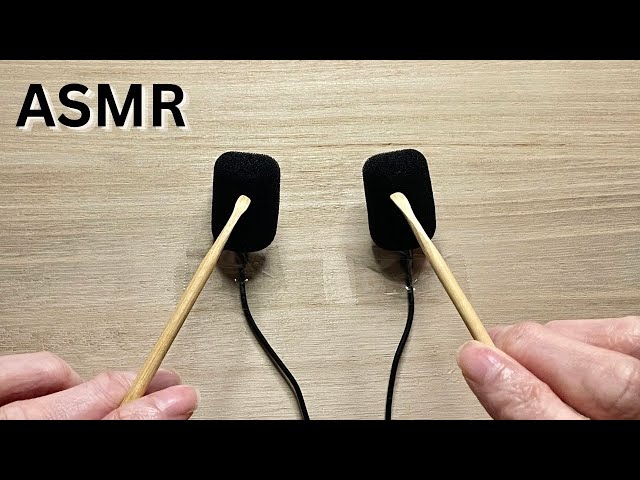 【ASMR】Rolandマイクにカバーを被せて耳かきで引っ掻く音😴【音フェチ・睡眠導入】 Mic Cover Scratching Sounds