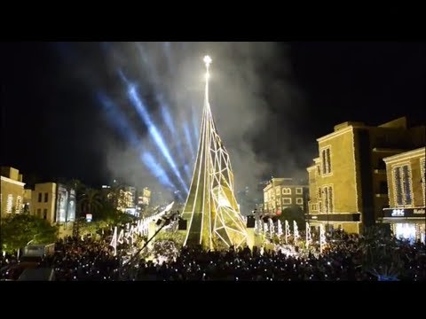 زينة الميلاد 2015 في جبيل برعاية بنك بيبلوس تصميم مميز ومبادرة إنسانية