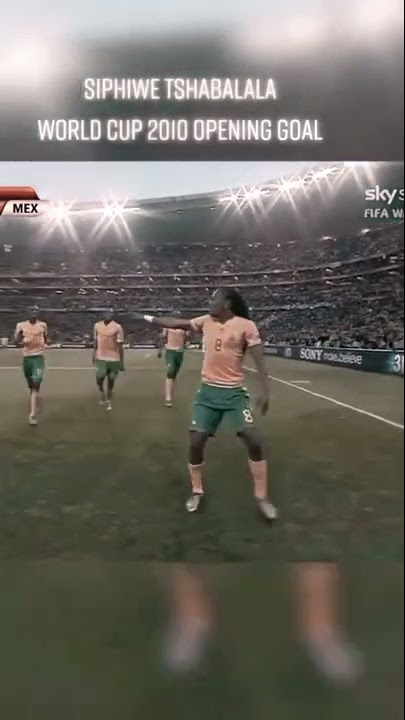 World Cup 2010 South Africa 🌍❤️ - The Tshabalala Dance ⚡😭😘 #dance #worldcup2010 #africa #football