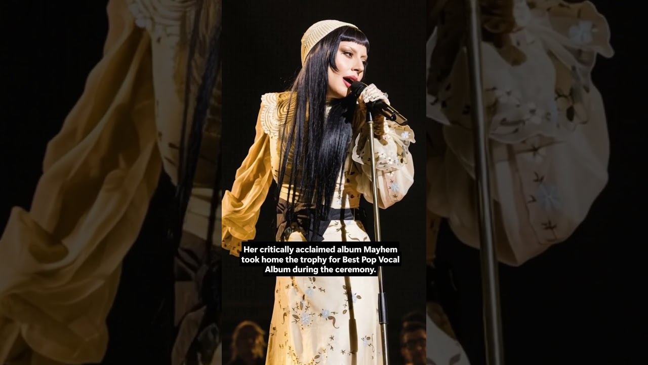 Lady Gaga Wins 3 Grammys!