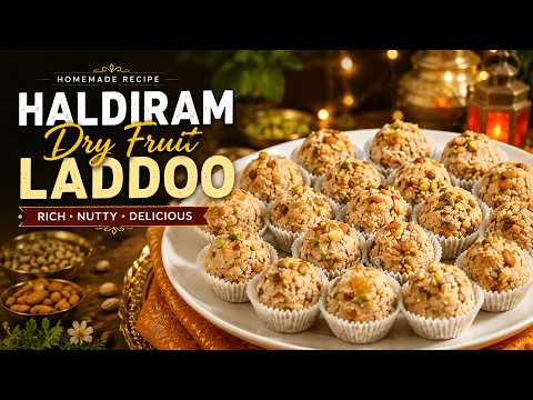 You Won’t Believe How Easy These Dry Fruit Ladoos Are - Tastes EXACTLY Like Haldiram’s!