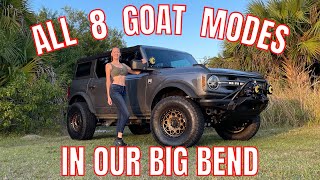 ALL 8 GOAT MODES ENABLED IN THE NEW FORD BRONCO VIA FORSCAN.