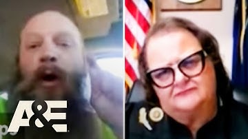 Defiant Defendant Irritates Judge by Smoking, Racks Up Three Contempt Charges | Court Cam | A&E