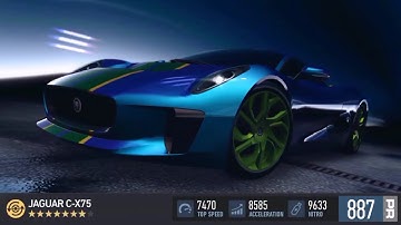 NFS No Limits - JAGUAR C-X75 / Stage 7
