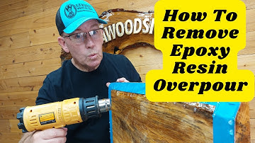 The Secret To Removing Overpour Drips On Your Epoxy Resin Projects  -  It