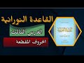 3 القاعدة النورانية الدرس الثالث شرح أحكام التجويد به 3 القاعدة النورانية الدرس الثالث شرح أحكام التجويد به