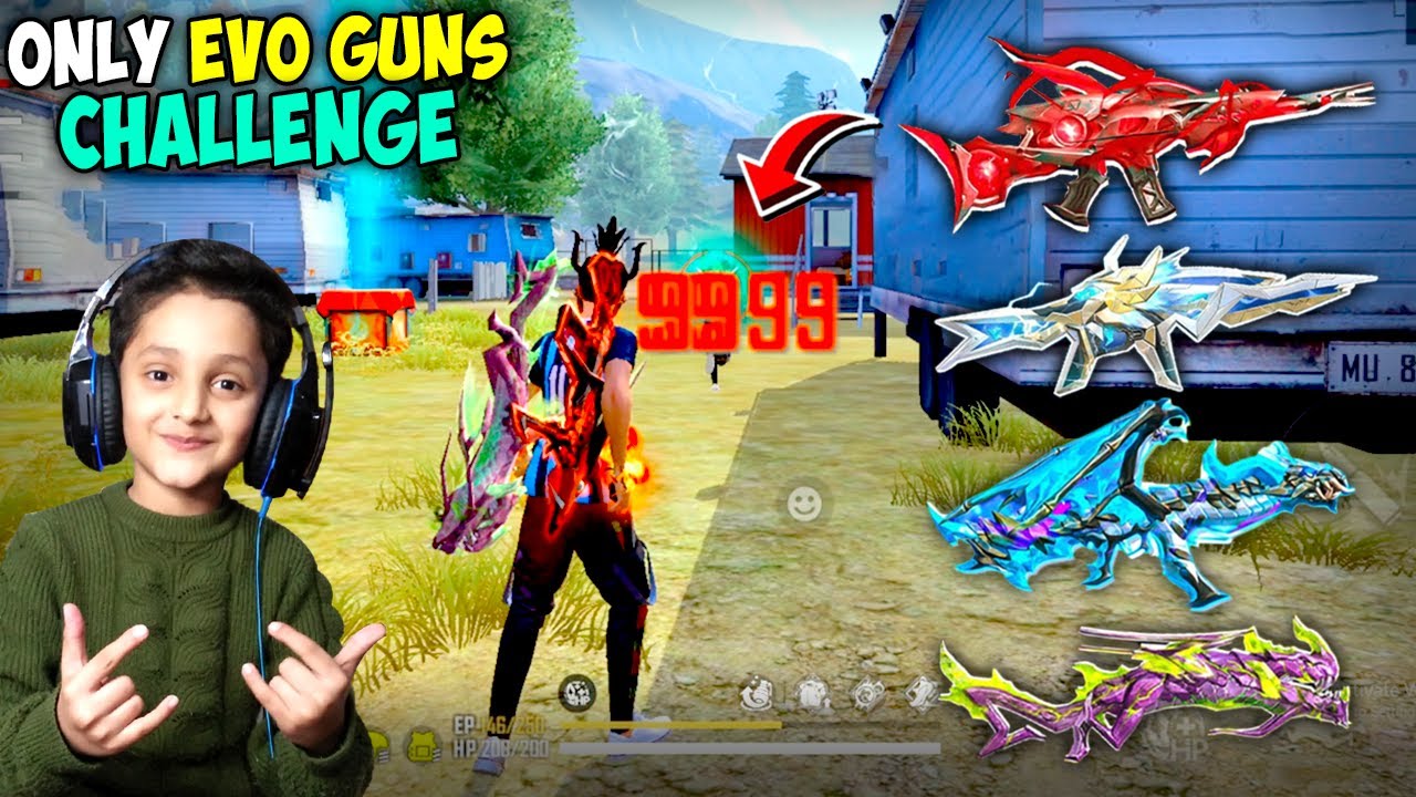 Free Fire, But I Have Only Evo Guns...