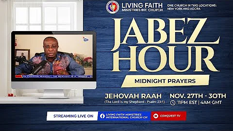 Jabez Hour Midnight Prayers | JEHOVAH RAAH - Day 2  | Dr. Dominic Allotey