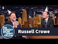Russell Crowe and Jimmy Share Australian Fairy Bread for His Birthday