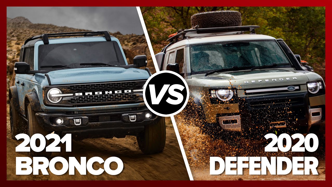 Ford Bronco Vs Land Rover Defender Battle Of The Ages Youtube