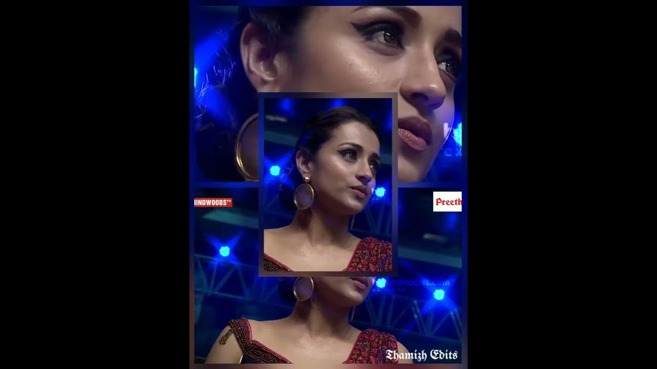 Trisha Tears | Kadhale Kadhale Song | Govind Vasantha Voice | Whatsapp Status Tamil |