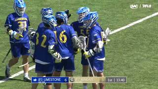 Limestone vs Wingate DII Lacrosse Highlights | 2024 College Lacrosse