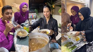 Rozita Che Wan Beraya Ke Rumah Noor Nabila" Che Ta ni bukan orang!kuat makan tapi tak pandai gemuk"😂