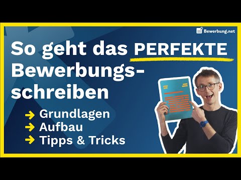 Bewerbung schreiben -