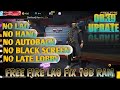 FREE FIRE LAG FIX NEW CONFIG FILE TODAY | FREE FIRE &amp; FREE FIRE MAX LAG FIX OB39 UPDATE,@reek_max