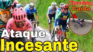 Resumen Etapa 4 ➣ Tour De Los Alpes 2024 | Complicaciones en La Montaña