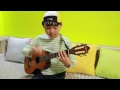 Abba  dancing queen  ukulele cover by 9yearold kid sean song