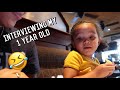 INTERVIEWING MY VERY TALKATIVE 1 YEAR OLD PART 2!! 🤣 | Itstammaria