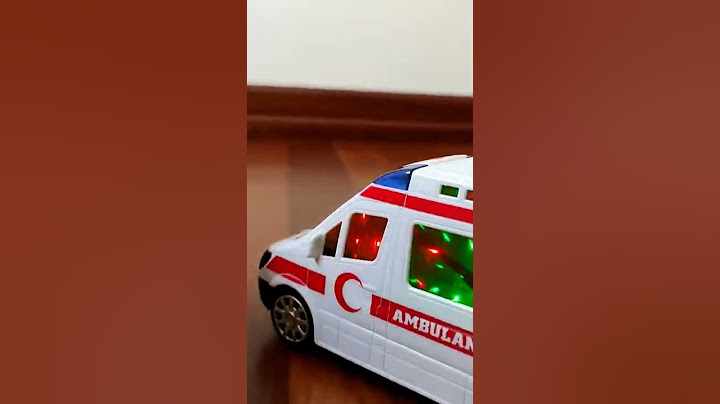 Ambulance Toy With Lights and Sounds #shorts #toys