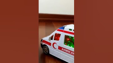 Ambulance Toy With Lights and Sounds #shorts #toys