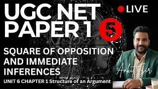 Paper 1 | Unit 6 Logical Reasoning | Chapter 1 | Square of opposition and Immediate Inferences