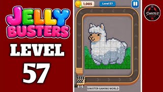 Jelly Busters Level 57 Walkthrough Solution