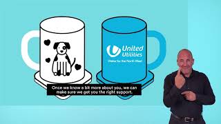 Struggling to pay your water bill  British Sign Language interpreter BSL