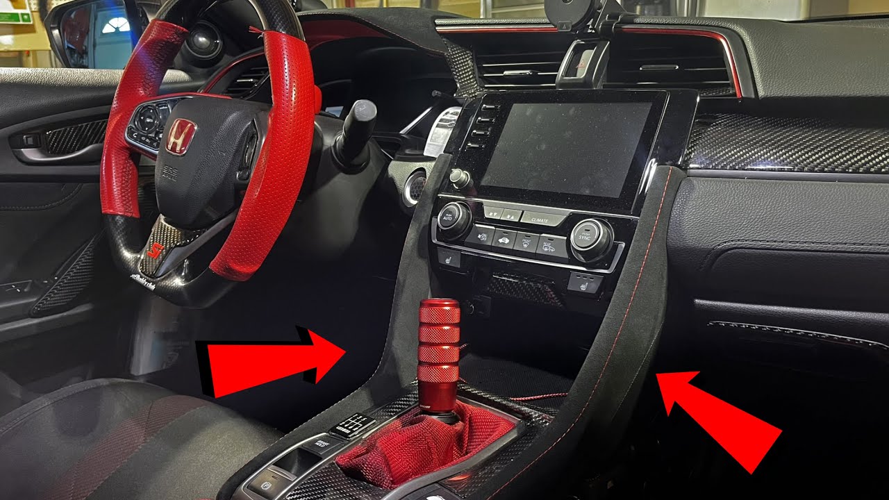 New Interior Pieces For The 10th Gen Civic Si Youtube 