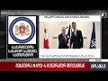 შეხვედრა NATO ს გენერალურ მდივანთან