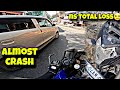 Almost crash   ns total loss viral r15 foryou crash