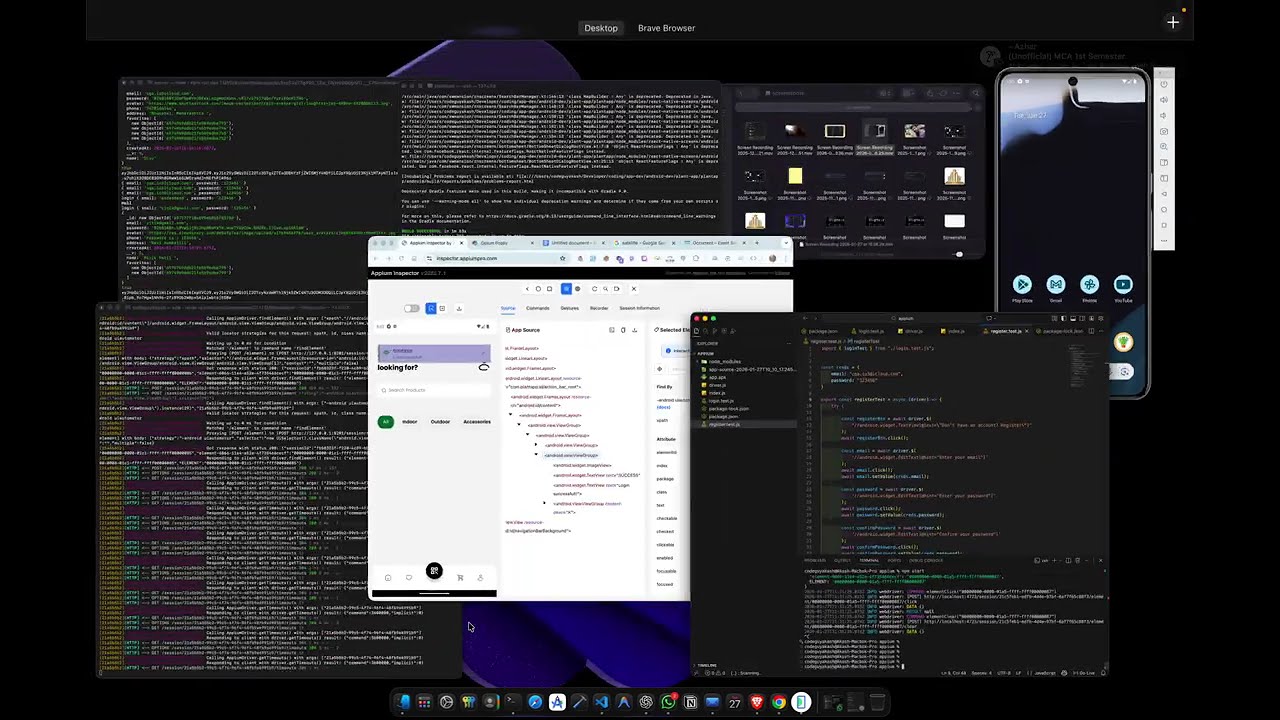 Appium Android Automation | Login & Register Flow Testing (Real Project)