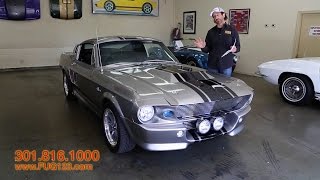 1967 Ford Mustang GT500E Eleanor for sale with test drive, driving sounds, and walk through video